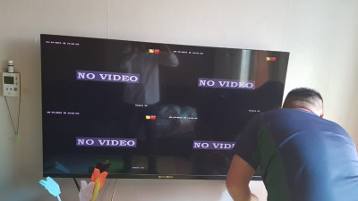 ●벽걸이 모니터 시공사례●